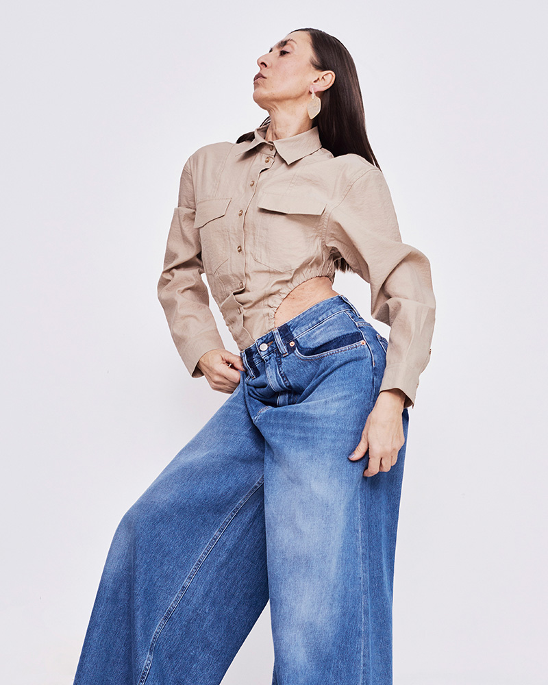 Jeans-Mode Frauen über 50