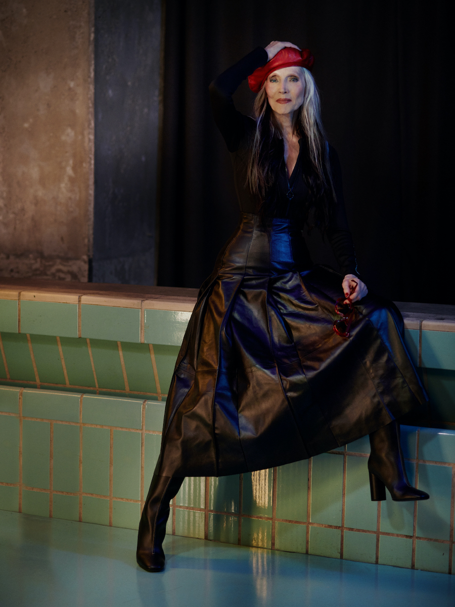 Eveline Hall in einer Modestrecke von HEYDAY Magazine