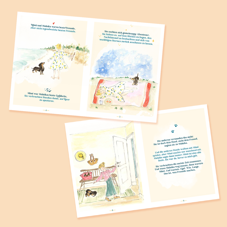 Kinderbuch mit Illustrationen von Martina Huesgen