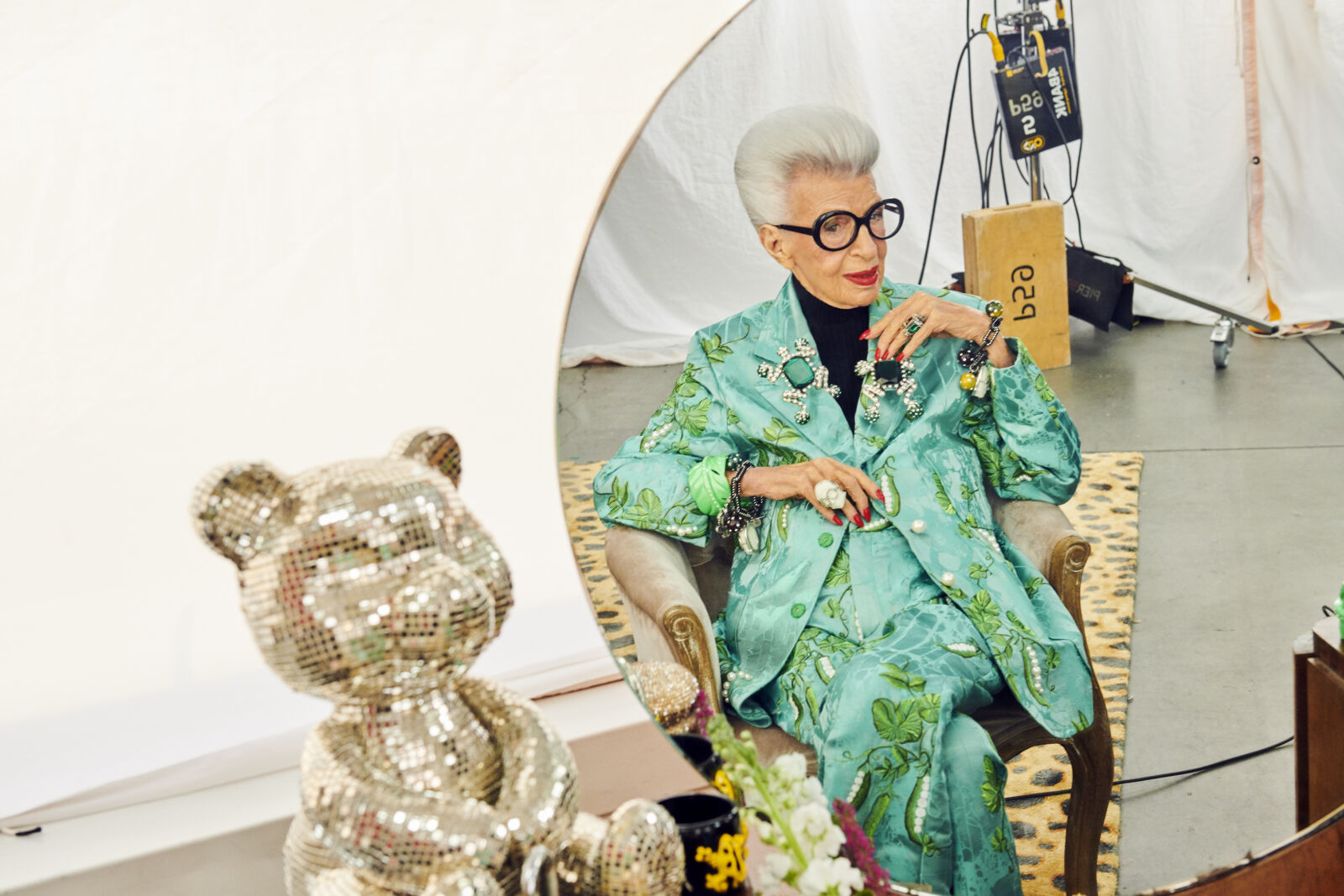 Iris Apfel Kollektion zum 100-Jährigem für Heyday Magazine