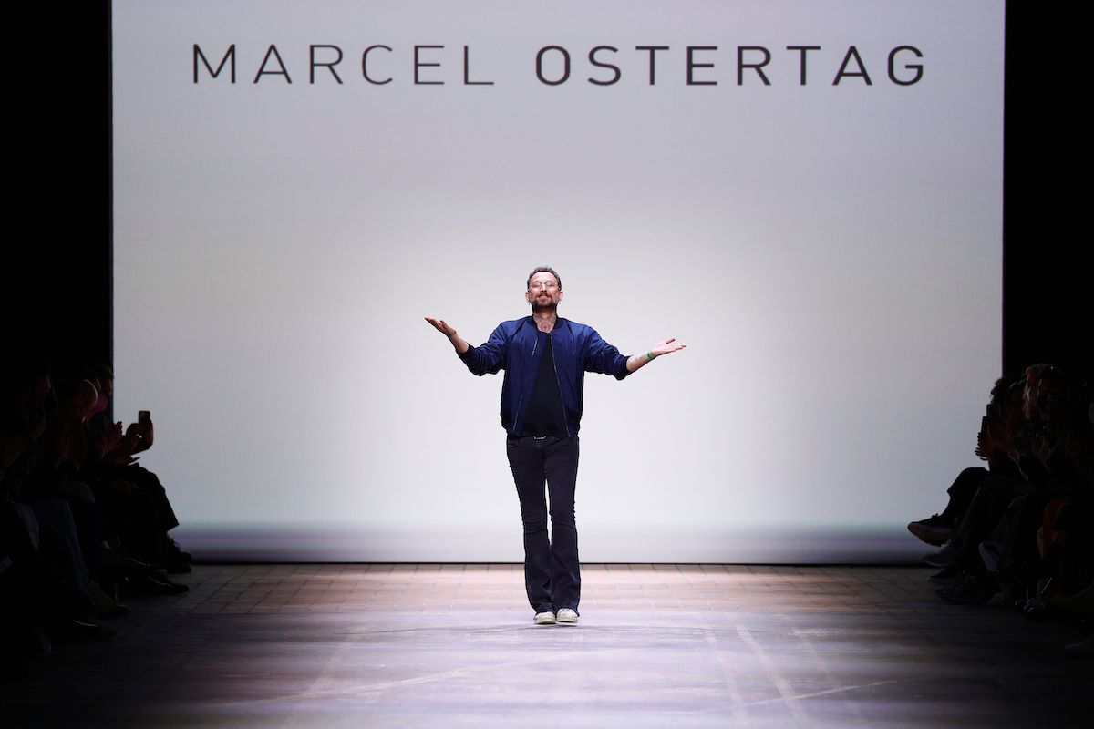 Im Kraftwerk zeigte Marcel Ostertag seine Show „Love Child” im Rahmen der Mercedes-Benz Fashion Week Berlin im März 2022