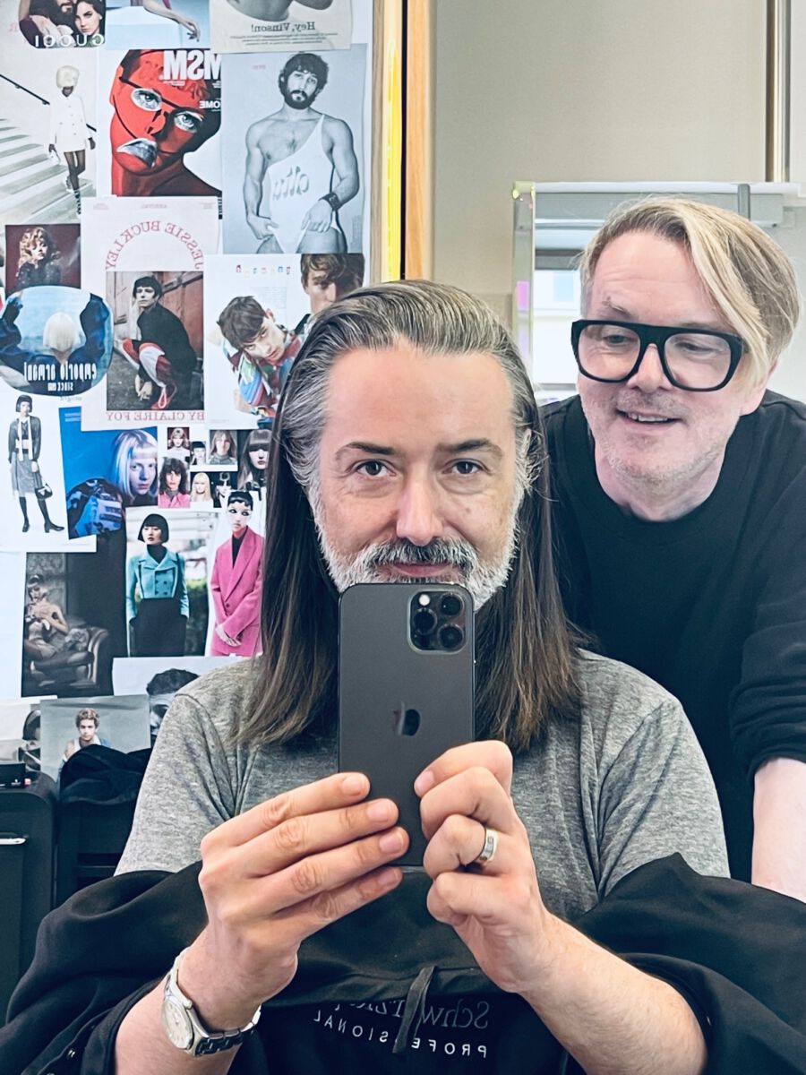 The Salon Above: HEYDAY-Co-Gründer Thorsten Osterberger beim Hairdressing 