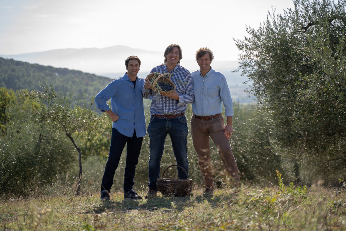La Vialla-Geschäftsführer Gianni, Antonio und Bandino Lo Franco