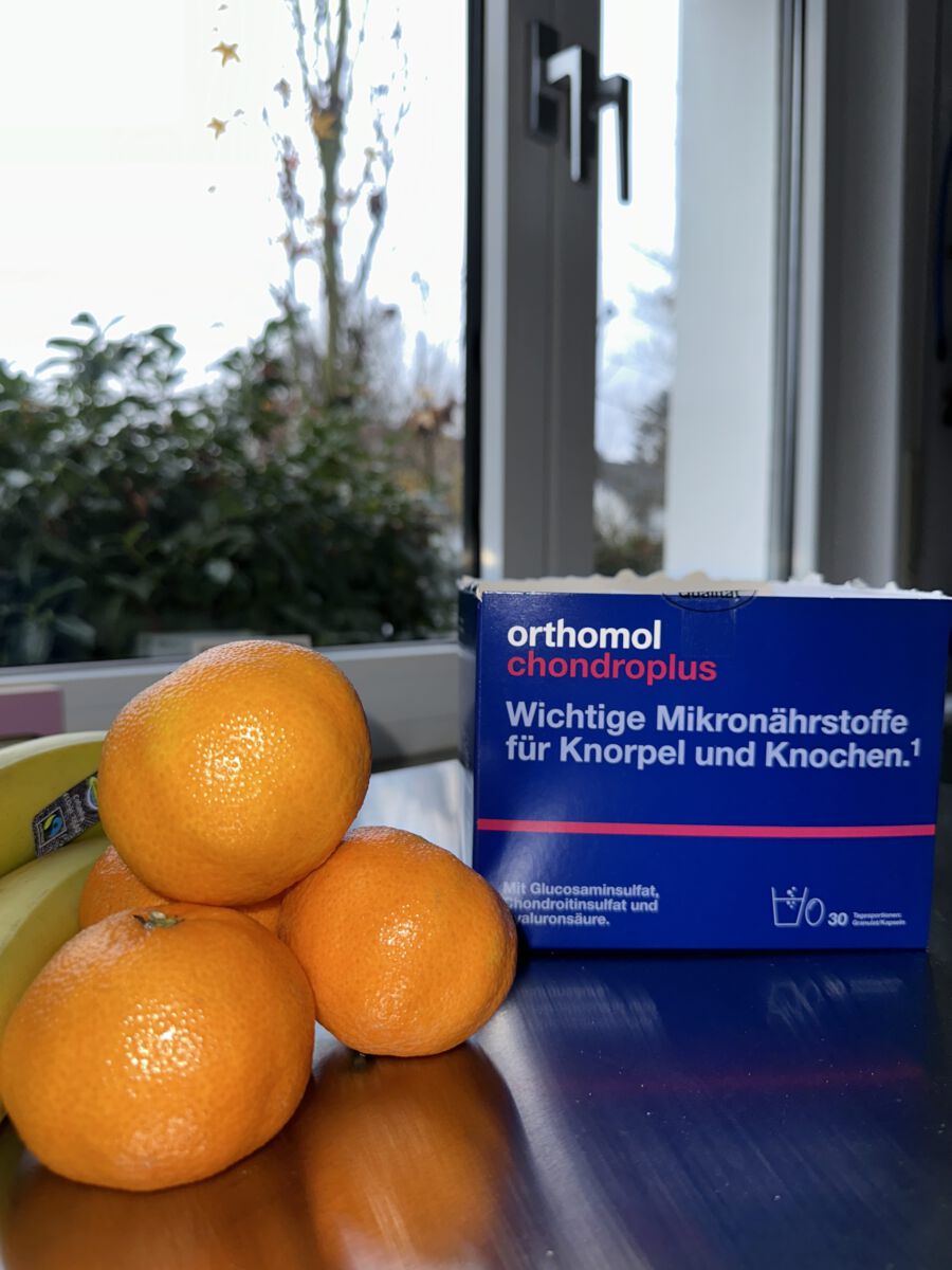 Im HEYDAY-Test: Orthomol chondroplus für Knorpel und Knochen 