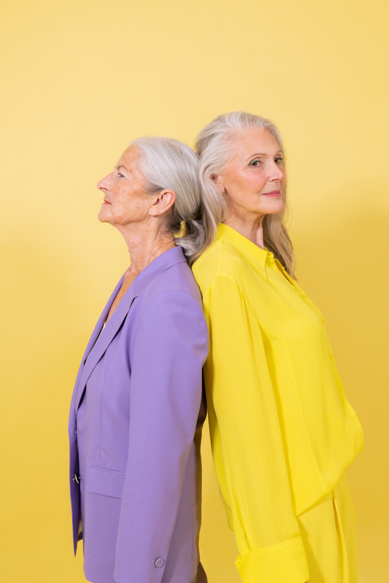 Models Rita und Barbara für das Projekt BOLD von Fotografin Anna-Maria Langer