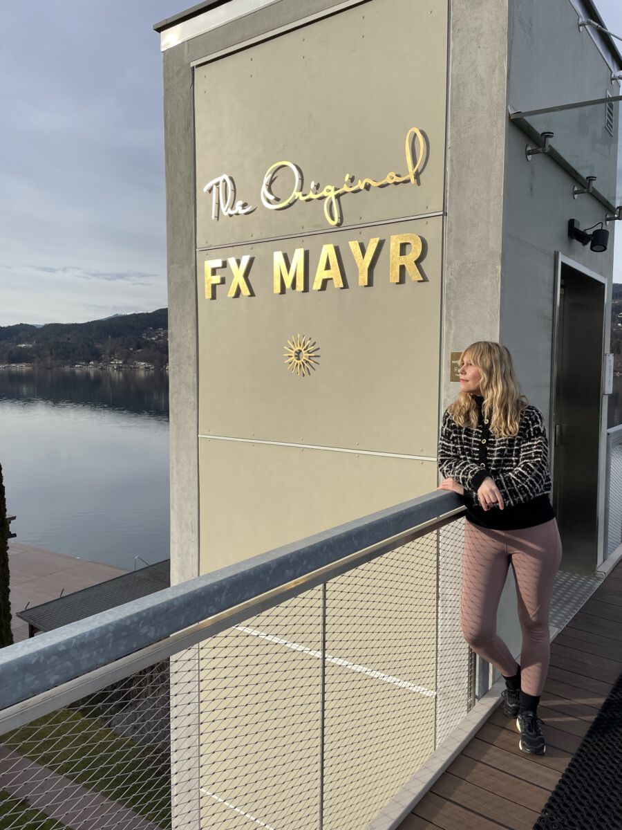 HEYDAY-Gründerin Stephanie Neubert testet die Original FX Mayr in Dellach am Wörthersee