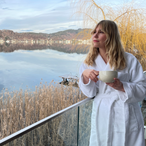 HEYDAY-Gründerin Stephanie Neubert testet die Original FX Mayr in Dellach am Wörthersee