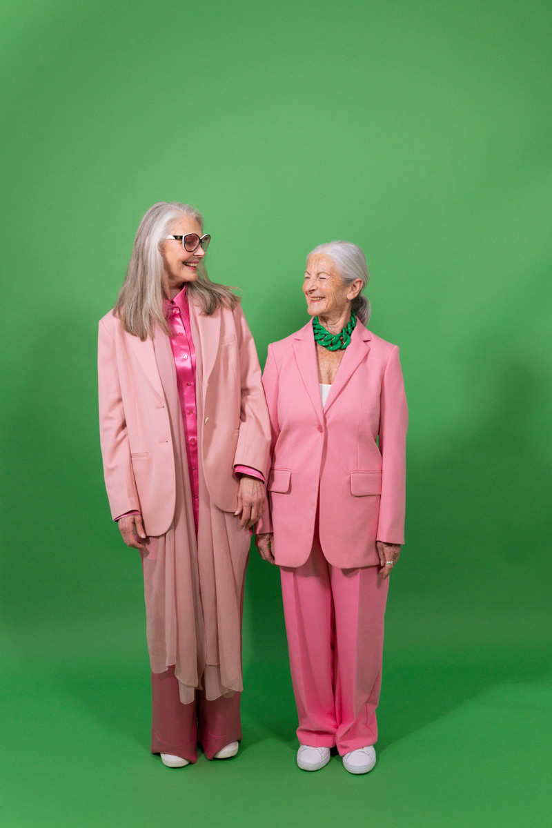 Models Barbara und Rita für das Projekt BOLD von Fotografin Anna-Maria Langer