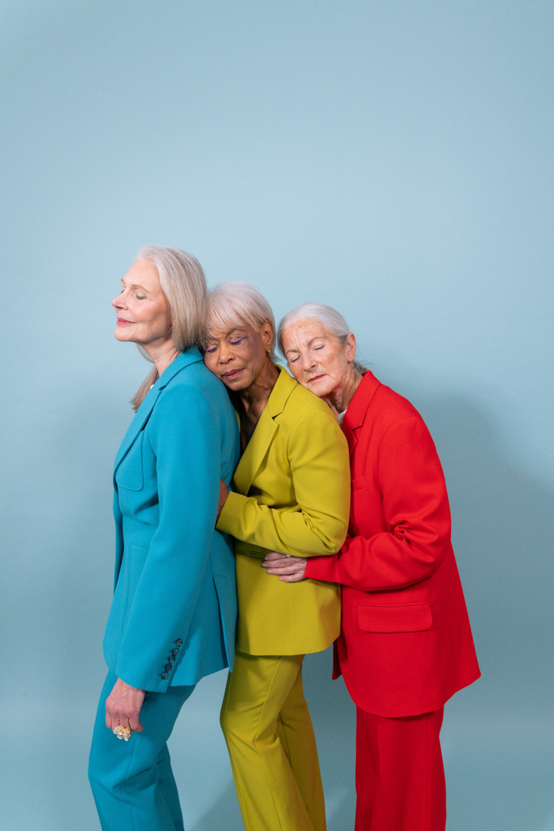 Die Models Barbara, Rita und Michéle für das Projekt BOLD von Fotografin Anna-Maria Langer