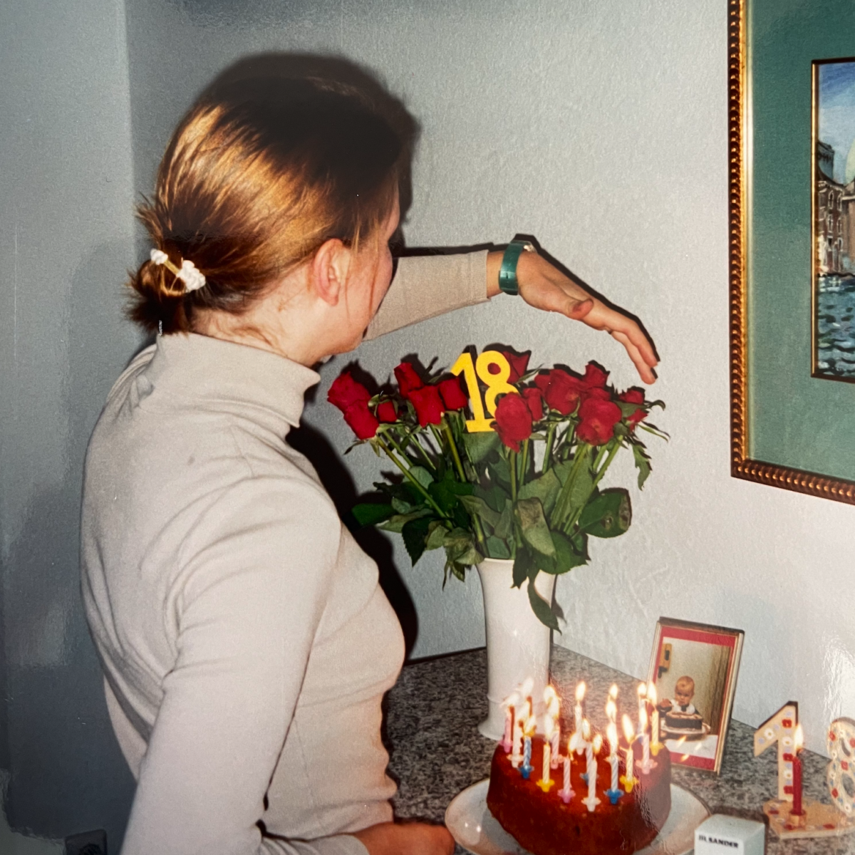 Anne Hehl bei ihrem 18. Geburtstag
