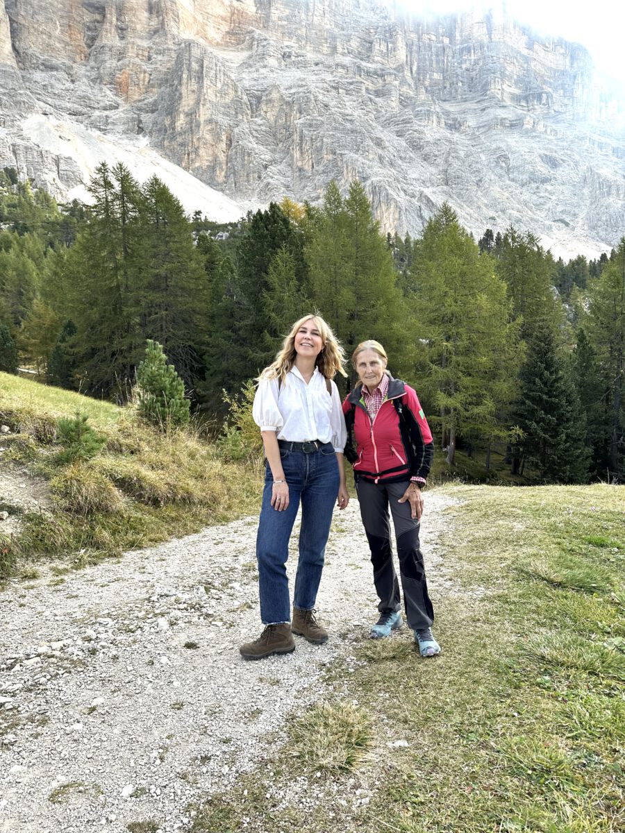 Maria Canins und Stephanie Neubert für HEYDAY x Südtirol