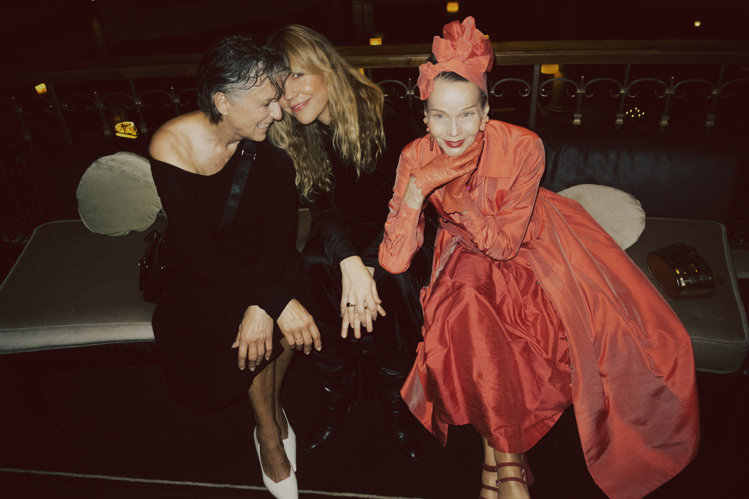 Best Ager Model Eva-Maria Nemetz, Stephanie von HEYDAY und Stil-Ikone Britt Kanja