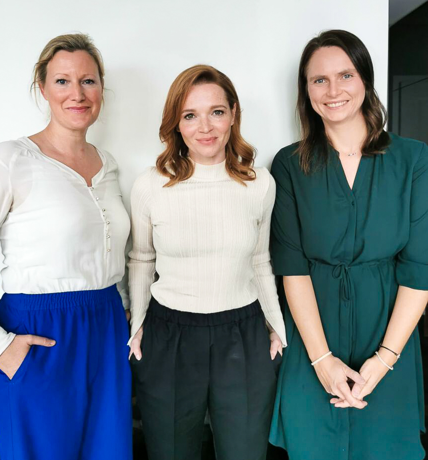 HEYDAY-Interview mit Daniela Meyer und Astrid Zehbe, den Gründerinnen der Frauenfinanz-Marke finanzielle: Karoline Herfurth