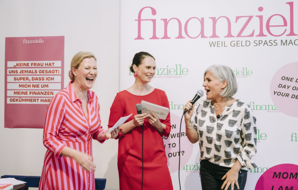 HEYDAY-Interview mit Daniela Meyer und Astrid Zehbe, den Gründerinnen der Frauenfinanz-Marke finanzielle: Birgit Schrowange