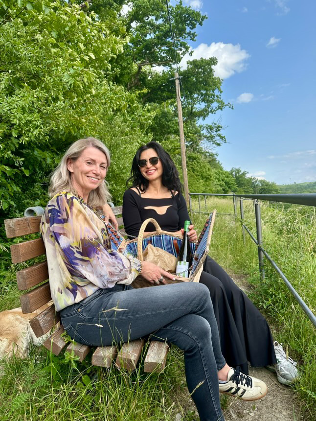 HEYDAY x Orthomol: Sigrid Klede (links) mit Freundin