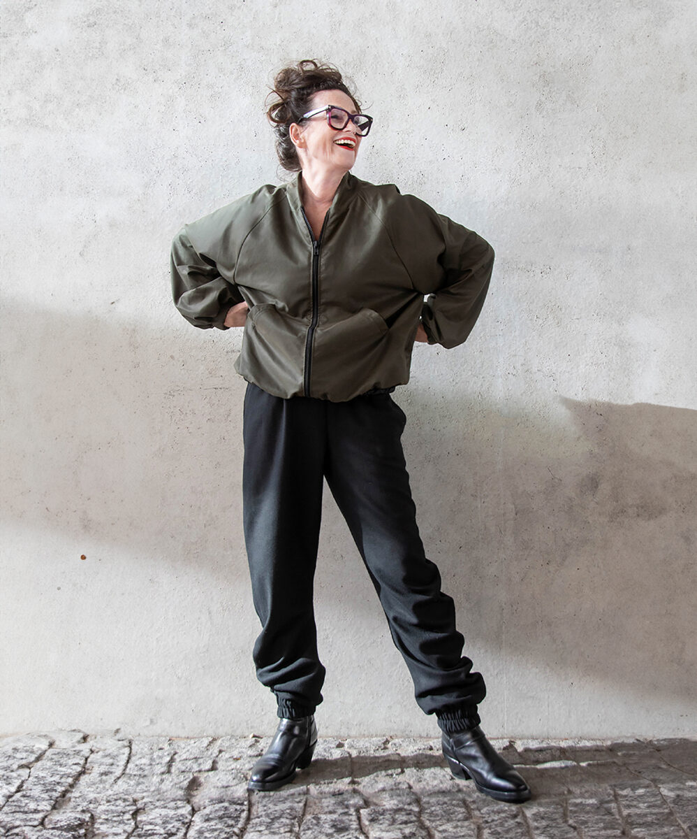 HEYDAY-Interview mit Schauspielerin Sabine Vitua; Mode von RAU Berlin