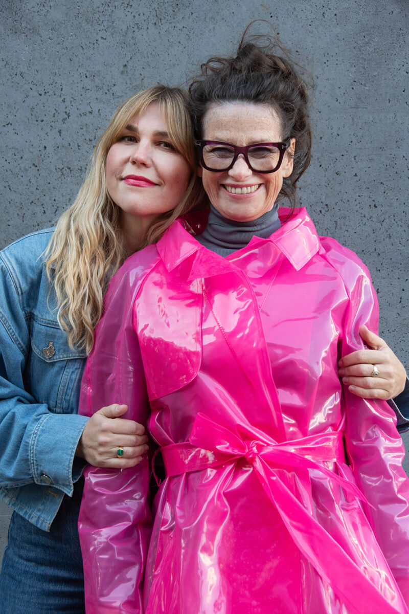 Sabine Vitua und Stephanie von HEYDAY beim Shooting