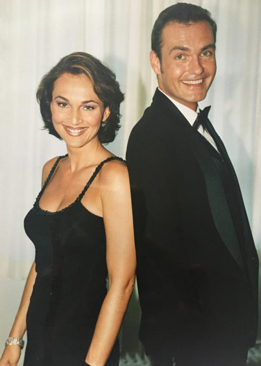 Mit ihrem ersten Ehemann Jerry Marwig ist die Schauspielerin Caroline Beil bis heute eng befreundet