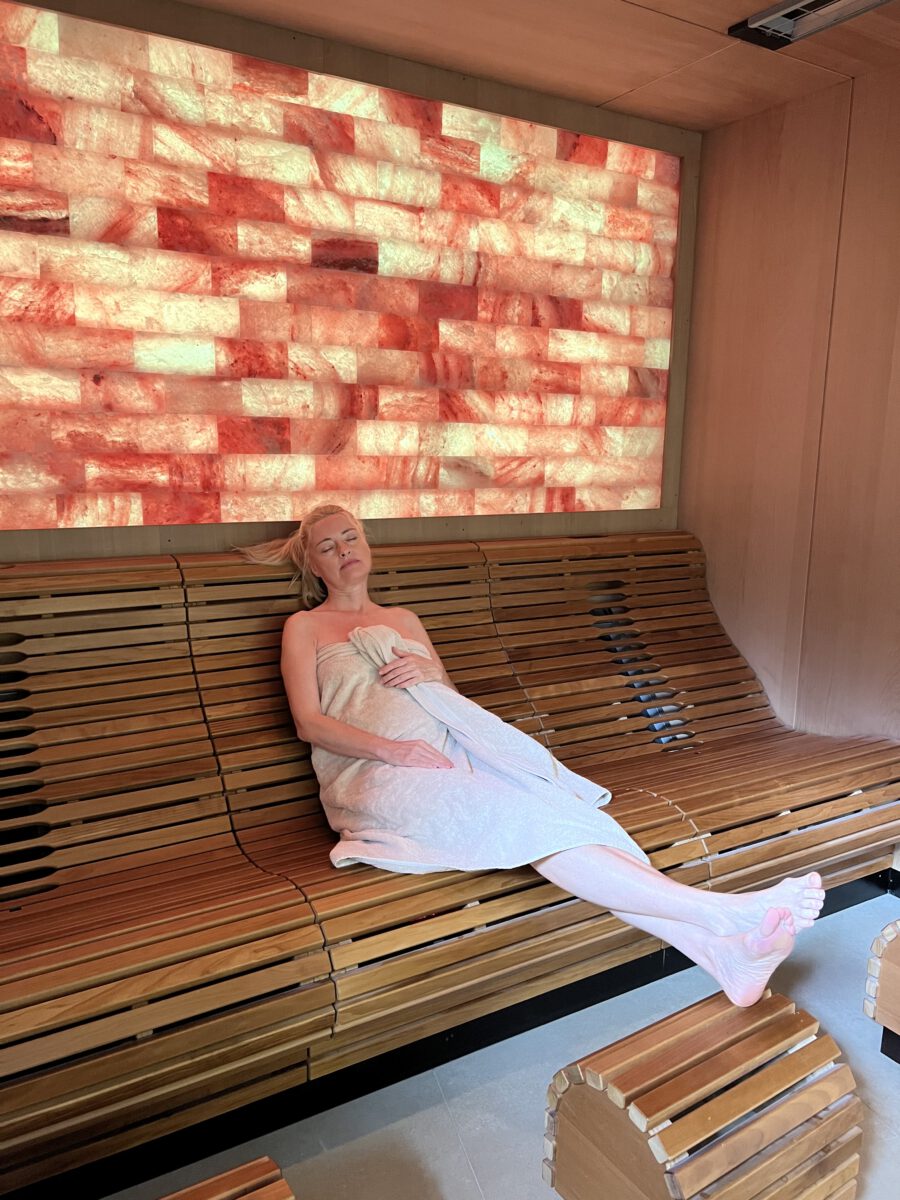 Swantje-Britt Koerner im Ayurveda Parkschlösschen in Traben-Trarbach