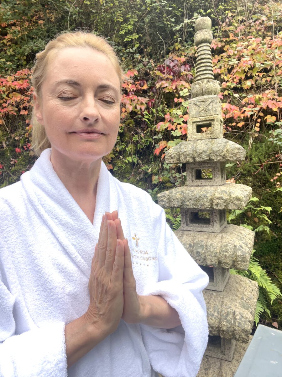 Swantje-Britt Koerner im Ayurveda Parkschlösschen in Traben-Trarbach