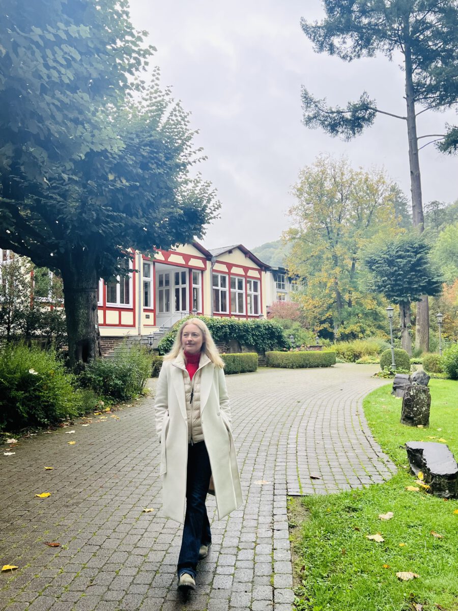 Swantje-Britt Koerner im Ayurveda Parkschlösschen in Traben-Trarbach