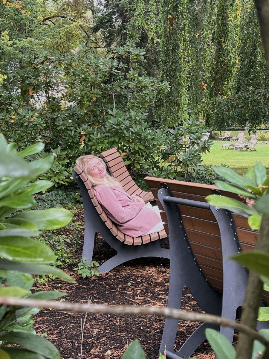 Swantje-Britt Koerner im Ayurveda Parkschlösschen in Traben-Trarbach