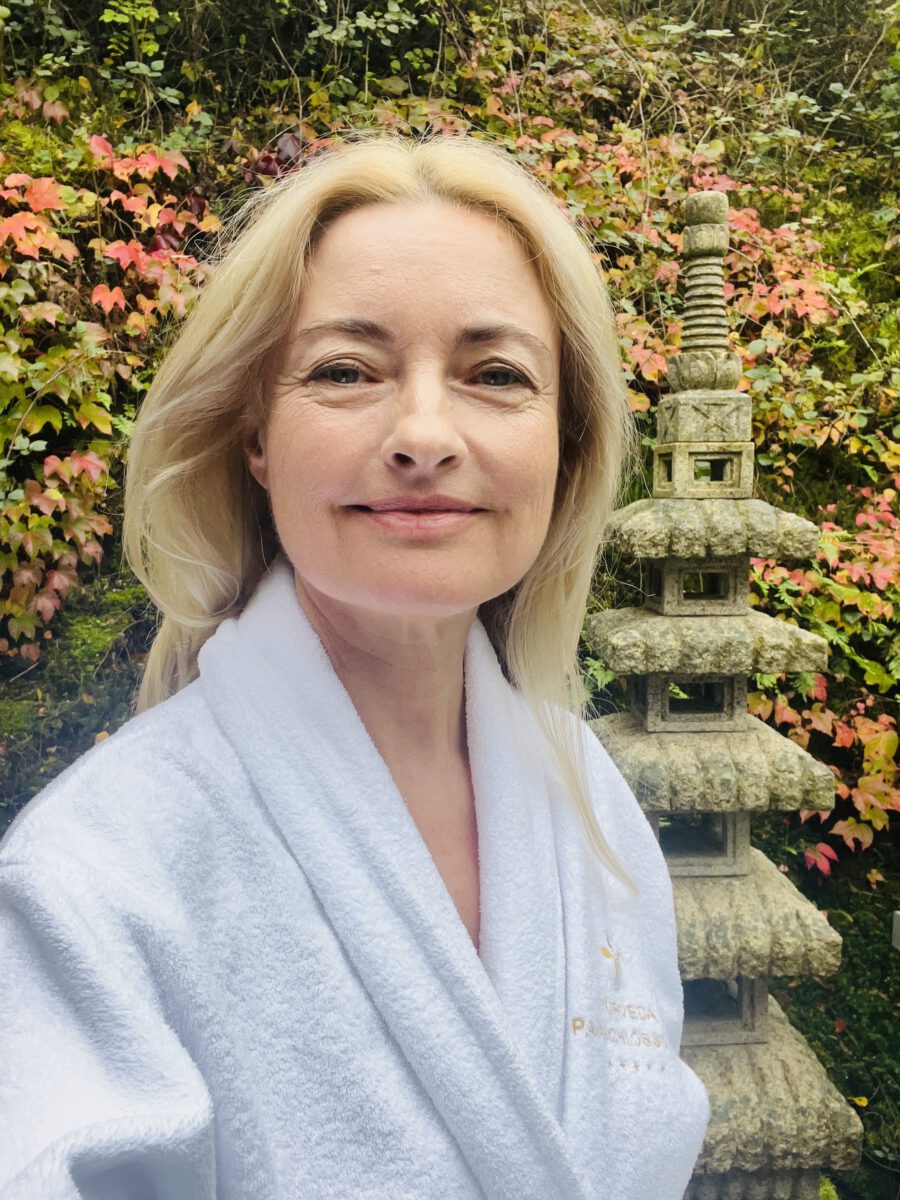 Swantje-Britt Koerner im Ayurveda Parkschlösschen in Traben-Trarbach