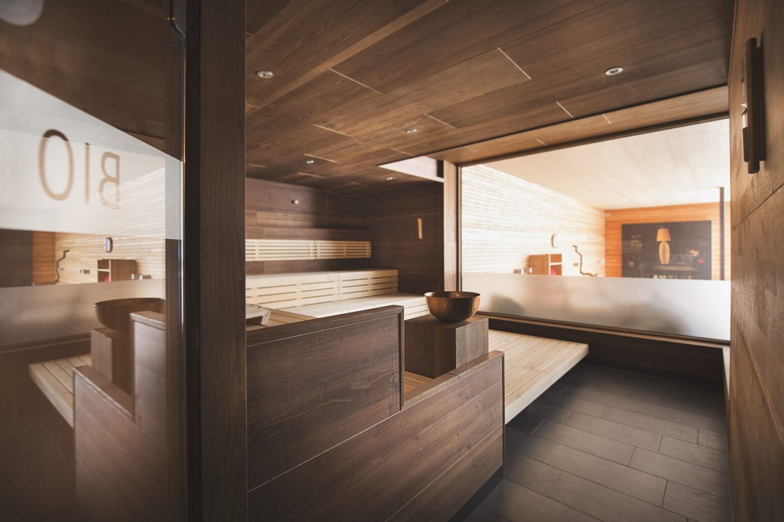 Die Sauna der Rosenalp in Oberstaufen 