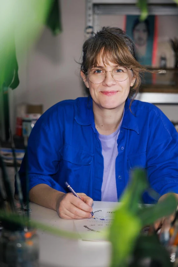 Die Berliner Illustratorin Rinah Lang