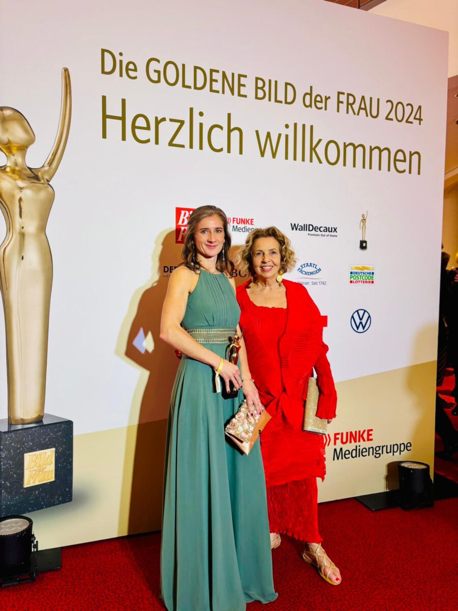 Elena Lierck und Jutta Speidel bei die Goldene Bild der Frau 2024