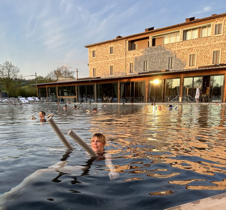 Floaten in Saturnia