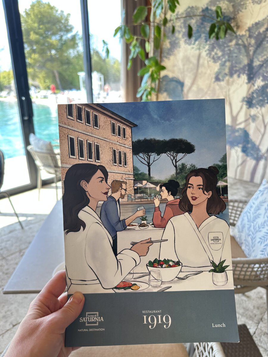Gastlichkeit in der Terme di Saturnia