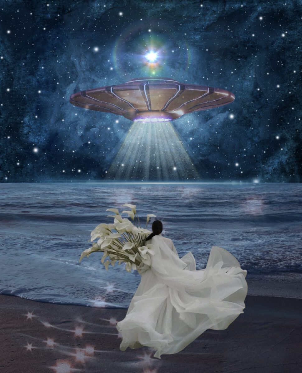 Collage von Astrologin Amélie Gebhard